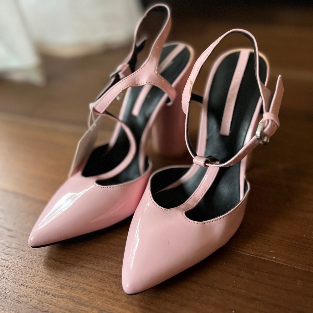 Pink Barbie Heels Zara
